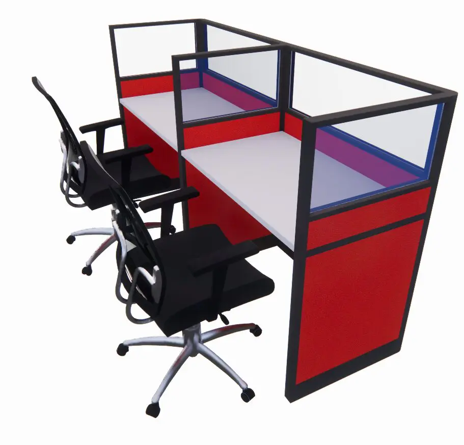 468 Series 2 seater Fabric w/ Glass