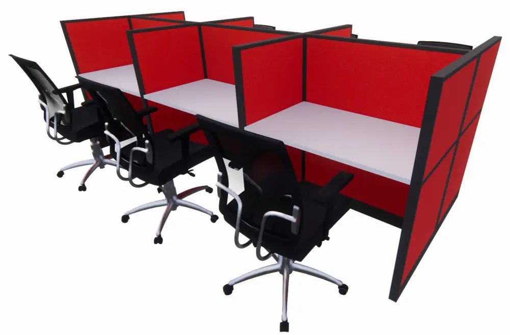 468 Series 6 seater Full fabric Sharing type